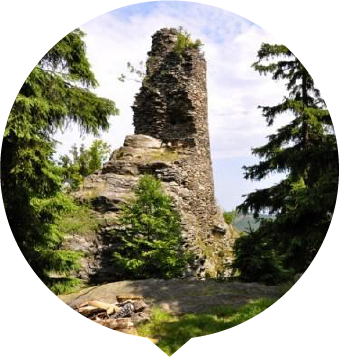 Zřícenina hradu Koberštějn