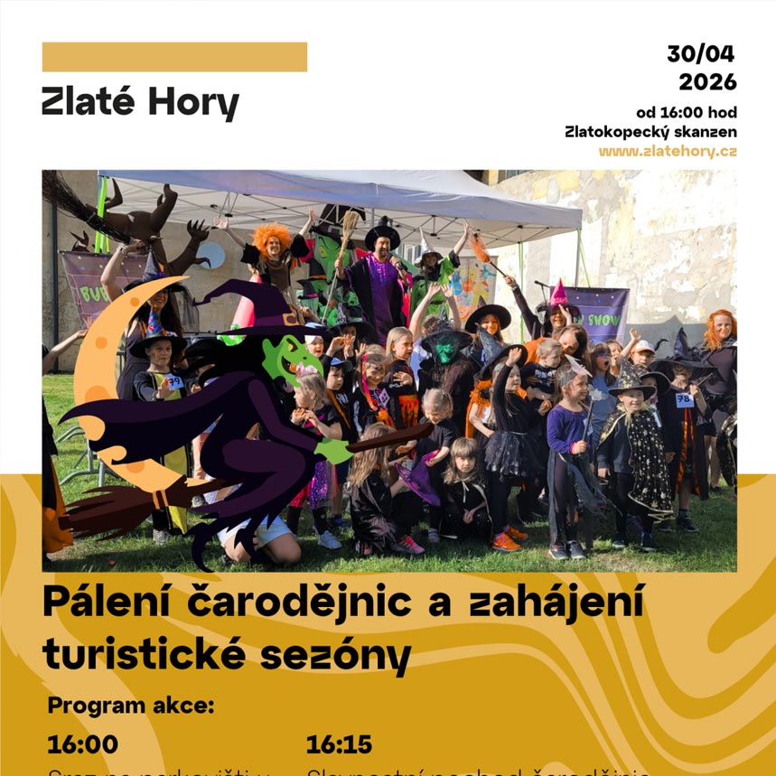 Pálení čarodějnic a zahájení turistické sezóny